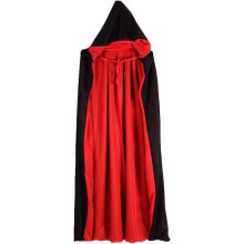 Vampire Cloak Cape Stand-up Collar Cap Reversible for Halloween Costume Themed Party Cosplay