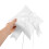 White Wedding Ring Pillow with Bowknot Holder for Ceremony 4