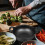 Cast Iron Roasting Pan Round Bottom Iron 1pcs 3