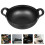 Cast Iron Roasting Pan Round Bottom Iron 1pcs 10