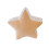 Five-Pointed Star Shaped Back Cushion Plush Pillow Yellow 3