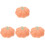 4pcs Pumpkin Shaped Throw Pillow Plush Cushion Home Decor 2