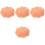 4pcs Pumpkin Shaped Throw Pillow Plush Cushion Home Decor 3