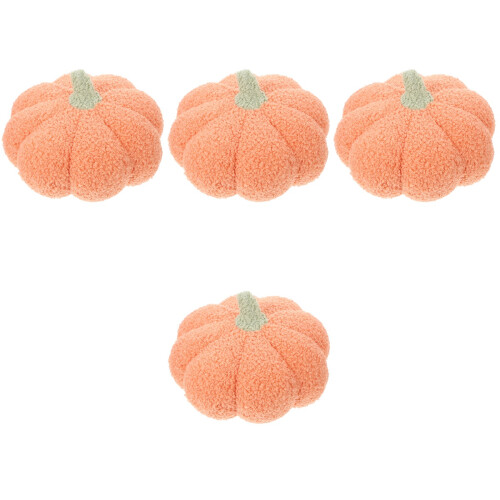 4pcs Pumpkin Shaped Throw Pillow Plush Cushion Home Decor 2