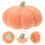 4pcs Pumpkin Shaped Throw Pillow Plush Cushion Home Decor 11