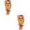 2pcs Graduation Sunflower Bear Bouquet Decoration 8