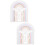 2pcs Window Cling Static Sticker Sun Catcher Decoration 9