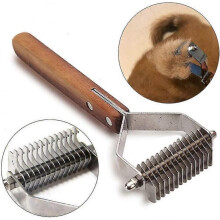 Undercoat Brush Curry Comb Trimmer for Dogs