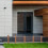Fence Pole Carbonized Wood 2pcs 11.8x1.6x1.6in 3
