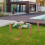 Fence Pole Carbonized Wood 2pcs 11.8x1.6x1.6in 4