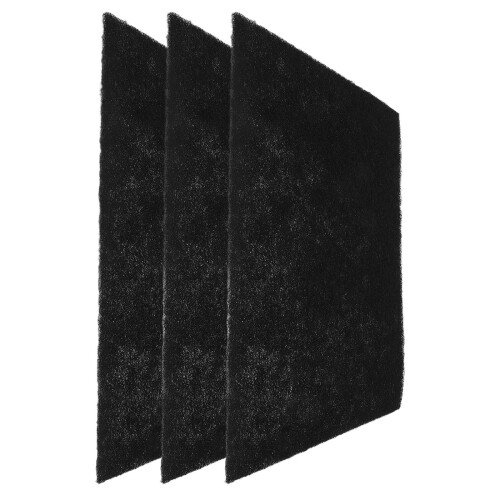 3pcs Compost Bin Charcoal Filters Activated Carbon Pads
