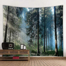 Forest Tapestry Home Decor Landscape Tapestry Living Room Bedroom Decoration Tapestry Magic Tapestry Xmas