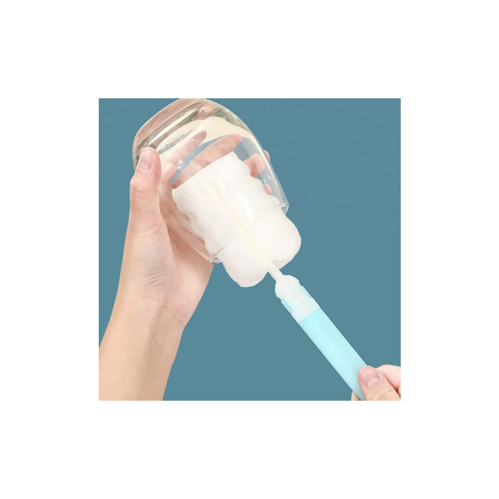 (Default) Sponge Cup Brush Removable Handle Cup Cleaning Brush Bottle Scrubber-image-OPC-PKTR78F-NEW