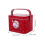 christmas metal tin box rectangular santa design for cookie storage 2