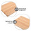 square wooden stool seat replacement for home, restaurant, bar use 9