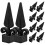 Fence Modern Style 20set 4.5x2.4x1.2in Plastic 7