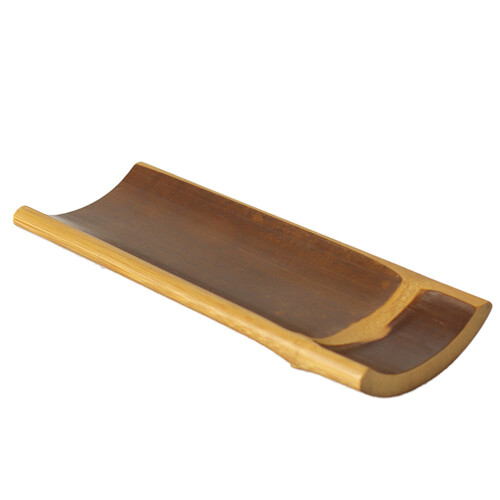Rectangle Bamboo Tray Assorted Color 1pcs 7.47x3.14x1.18in 2