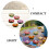 5 pezzi led 11,5 cm galleggiante piscina 7