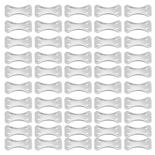100 pz Clip Pratiche in Metallo per Tipi