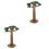 2Pcs Mini Tree Model Multi-Color Durable Plant Decor for Desktop 4