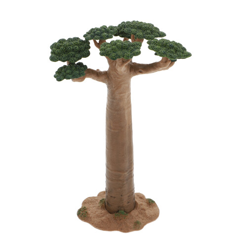 2Pcs Mini Tree Model Multi-Color Durable Plant Decor for Desktop 1