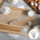 4 pezzi spatole in acciaio per glassa, torte, crema, pane e 11