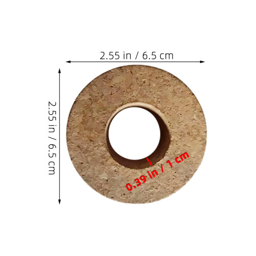idrocoltura con legno 5 pz 6,5 cm 2
