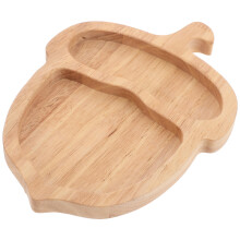 vassoio in a forma ghianda per snack, e