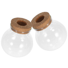 2 glazen hydrocultuur 480 ml met voor plantenpropagatie