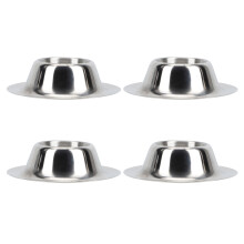 4 stuks rvs eierdopjes multifunctionele eierhouders