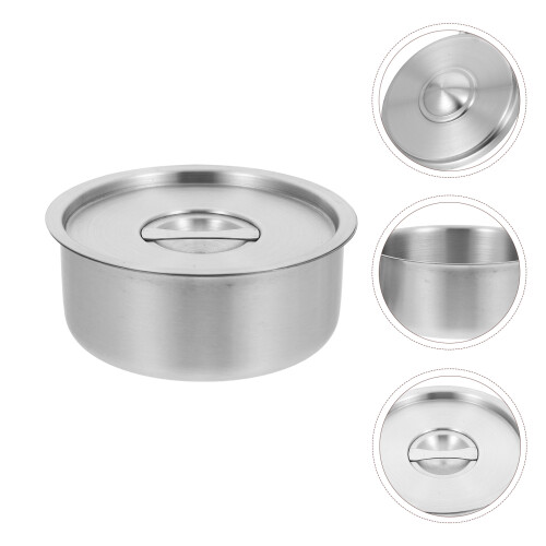 Stoomkook eierkom soepcontainer rvs met voor babyvoeding 2