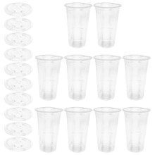 50St Heldere Plastic Drinkbekers Met Duurzaam En Voedselveilig