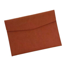 PU Leather Business Document Bag For Men And Women, Large Capacity Briefcase For Files And Paperwork, Office Travel