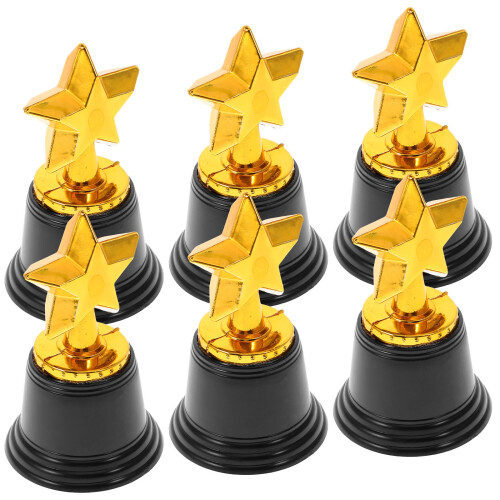 6 troféus para festas, e presentes 2
