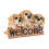 1 decoração resina com de cachorro 1