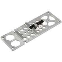 Woodworking Guide Rail Electric Circular Saw Rail Engraving Machine Auxiliary Tool Silver 1 Piece