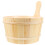 Balde de para sauna, barril sauna 1