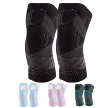 2 Pack Knee FlexWrap, New Professional Knee Brace Adjustable Knee Compression Sleeve, Upgrade KneeM
