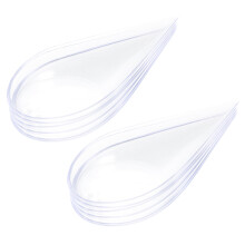20 wegwerp plastic tafelgerei met taartlepels voor feesten