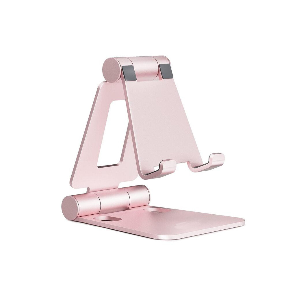 (Baby 1Pc) Adjustable Desktop Phone Holder, Foldable Cell Phone Stand, Stable Phone Rack For Cellphone Tablet Pink 5031332485383