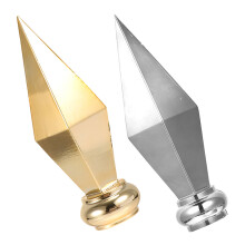 2st Fahnenmastkopf Zubehör Aluminiumlegierung Vorsitzende