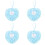 4 -herz- -blumenring-box mit ringkissen 5