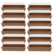50 sandwichpapierboxen mit deckeln, große sushi-container