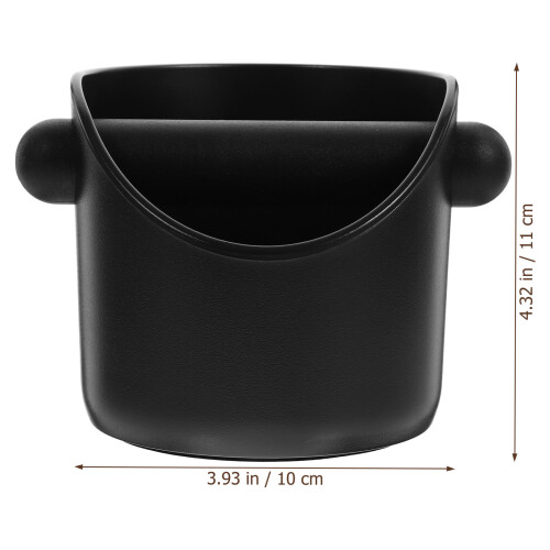 Klopfhalter Espresso Schwarzer Behälter 2