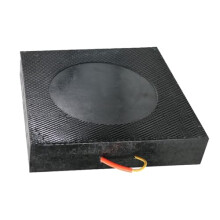 Outrigger Pad Heavy Duty Recycled, 60x60x8 cm, RV Camper Jack and Wrecker Crane Compatible, Stabilizer Pad Uneven Ground