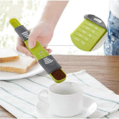 Kitchen Eight-Speed Scale Spoon Measuring Spoon Adjustable Quantitative Spoon 2