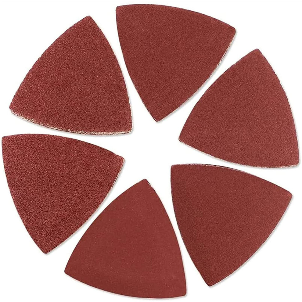 Grit Sanding Discs 100 Pcs Triangular Hook And Loop Sandpaper For Oscillating Multi Tool Pad 40-400 Grit Size Mixed 2 9393856081042