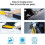 Extendable Long Ice Scraper, ABS Snow Brushes for Car SUVs Truck Windscreen Scraper Snow Shovel Windshield Scraper 7