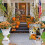 Halloween Garden Flag Vertical Double Sided Burlap Pumpkins Yard Flags 11