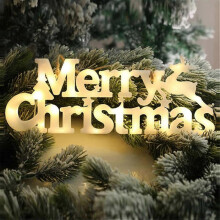 Christmas Letters Lamp, New Christmas Hanging Decorative Lamp, DIY Merry Christmas Letter Lamp
